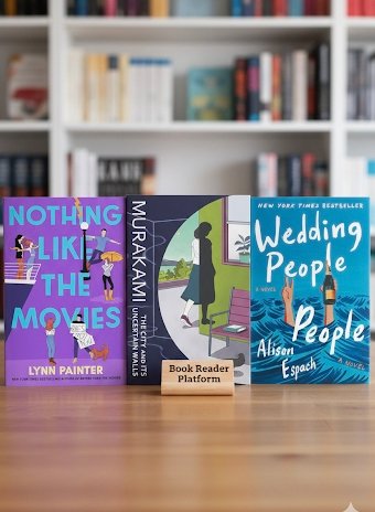 The Wedding People + Nothing Like Movies + The City and its uncertain walls (3 Books combo, Multiple Authors)