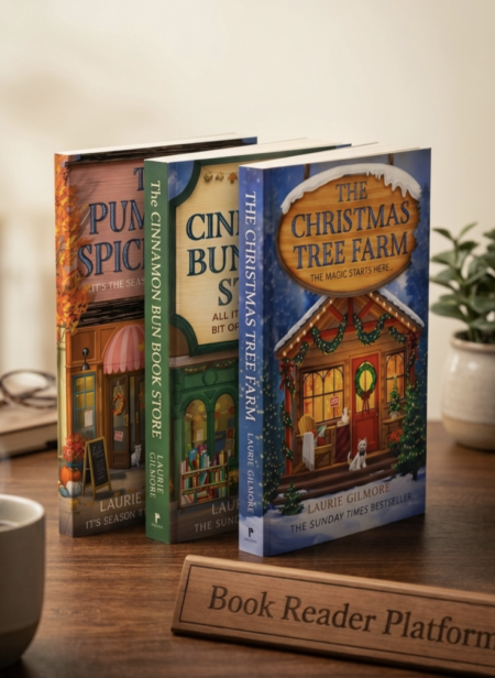 Dream Harbor Series: Pumpkin Spice Café + Cinnamon Bun Bookstore + Christmas Tree Farm by Laurie Gilmore